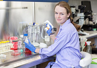 Work in the Laboratory Resembles Growing Flowers