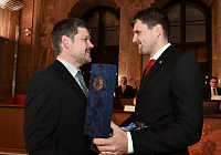 Radim Chmelík received the Brno City Prize for 2017