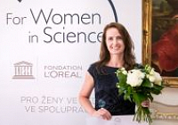 Monika Dolejská from CEITEC VFU Brno awarded by the L'Oréal-UNESCO Award for Women in Science
