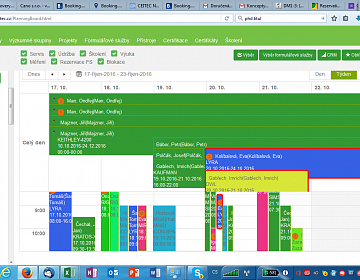 Booking system