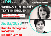 SOFT SKILLS SEMINAR: Writing publishable texts in English