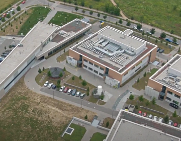 Fly Over RICAIP testbed buildings (drone video)