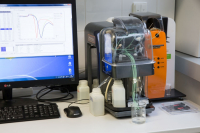 SPR module with goniometer