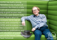 CEITEC CELEBRATES 10TH ANNIVERSARY: From an Ambitious Dream to a Successful Research Centre With International Reputation