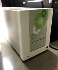 Upconversion scanner